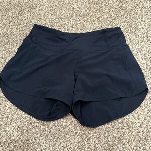 lululemon size 6 Speed Up High-Rise Lined Short “4